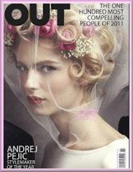 One of Andrej's many appearances as a bride